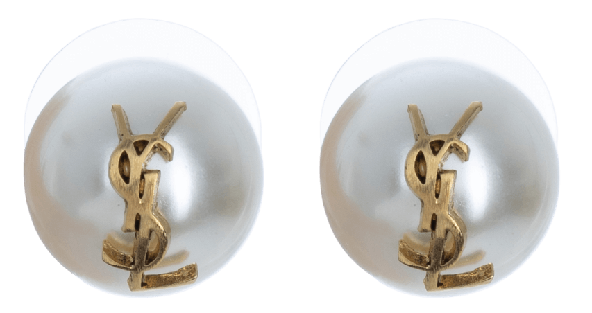 Серьги Saint Laurent