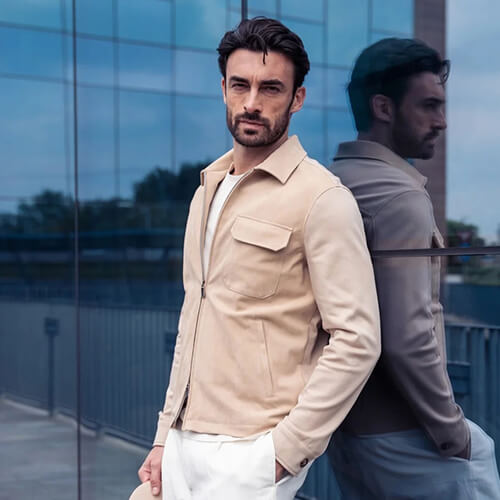 Летние куртки из хлопка и льна