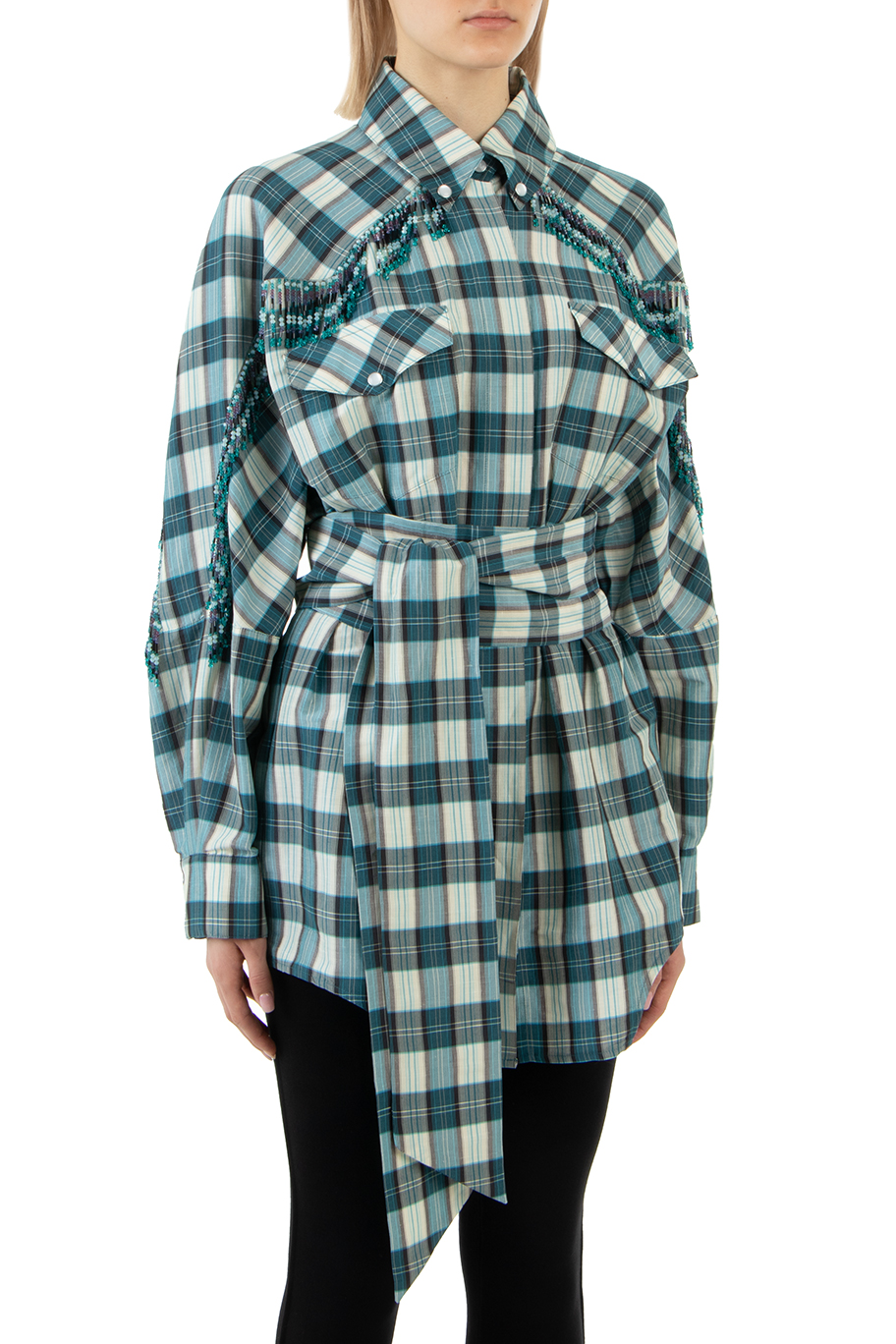 Рубашка Alexandre Vauthier - фото 3