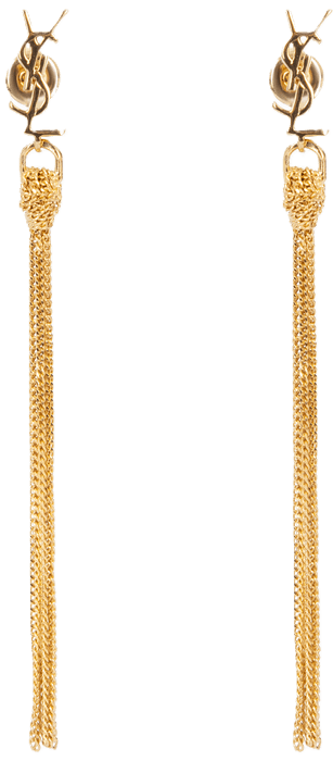 Серьги Saint Laurent