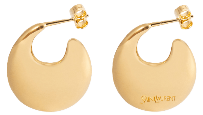 Серьги Saint Laurent