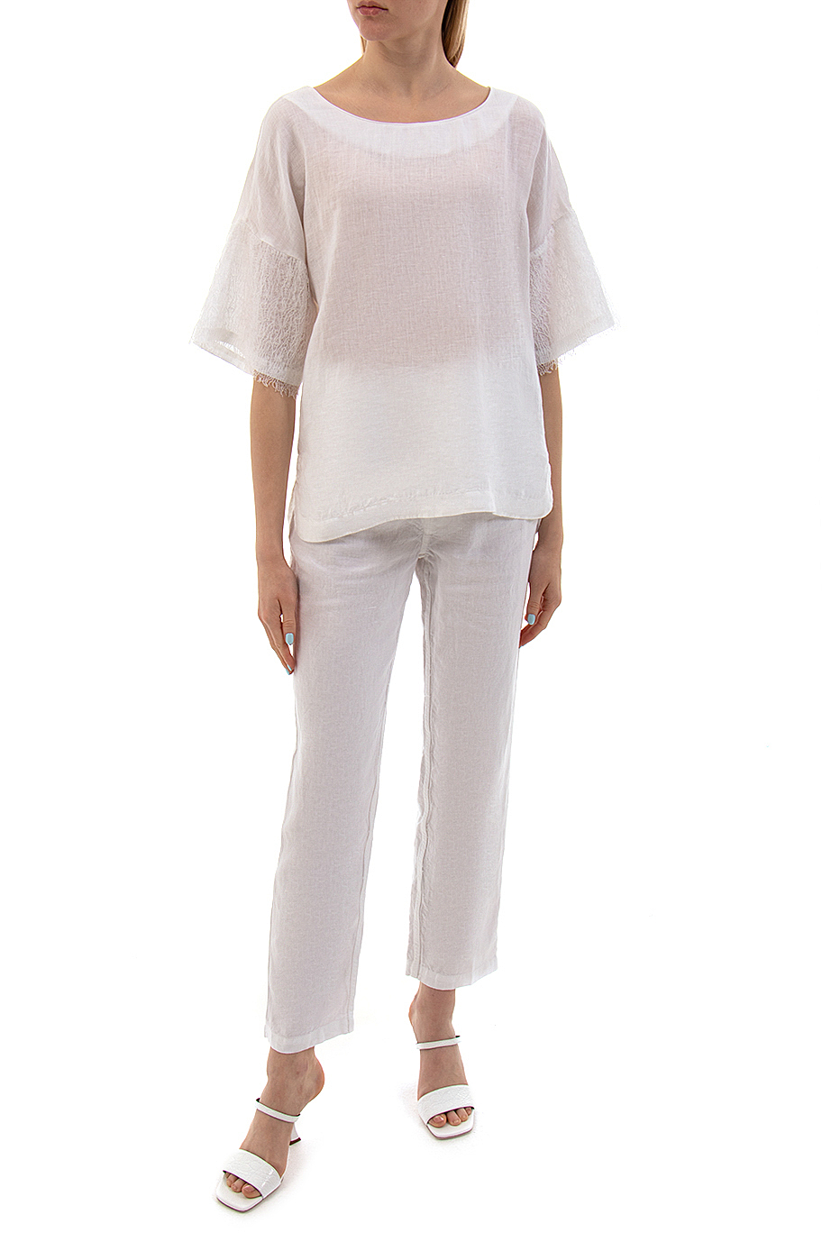 Брюки 120% Lino - фото 2