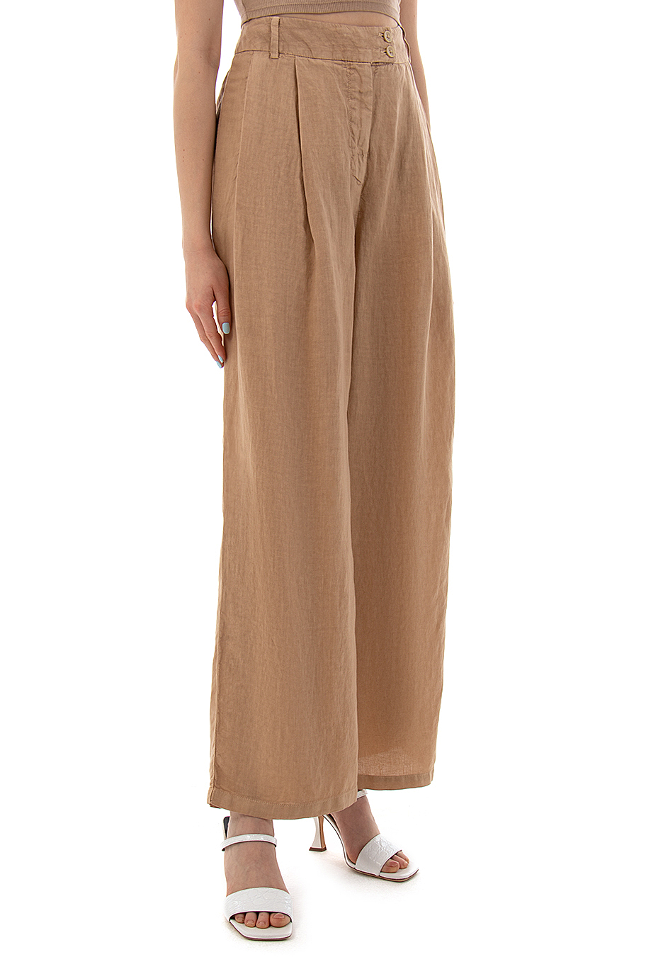 Брюки 120% Lino - фото 3