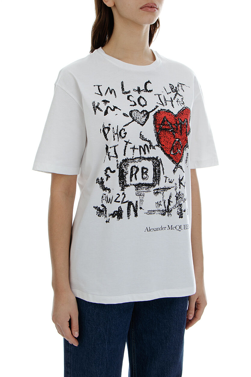 Футболка Alexander Mcqueen - фото 3