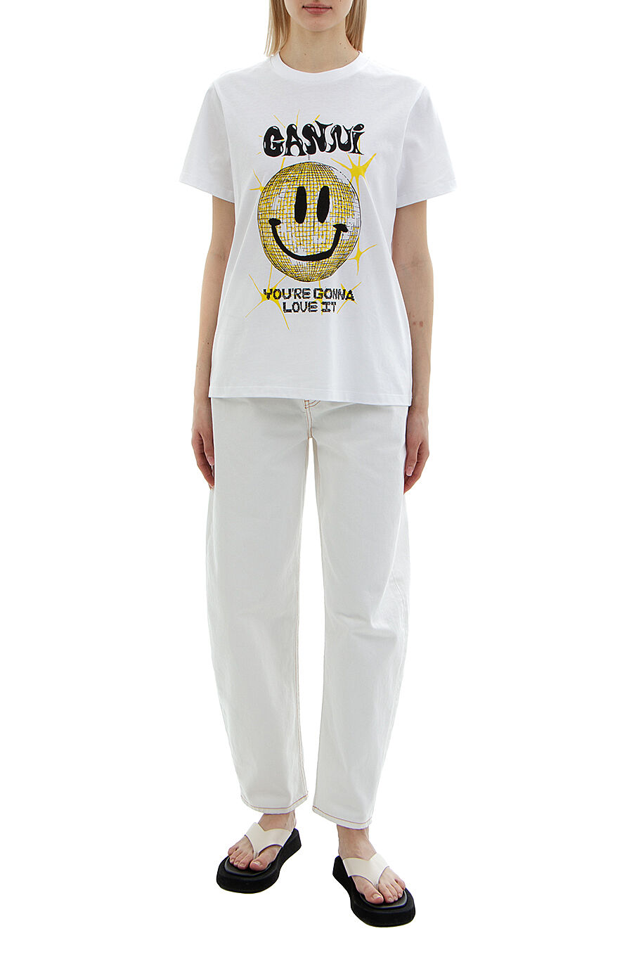 Футболка Ganni - фото 2