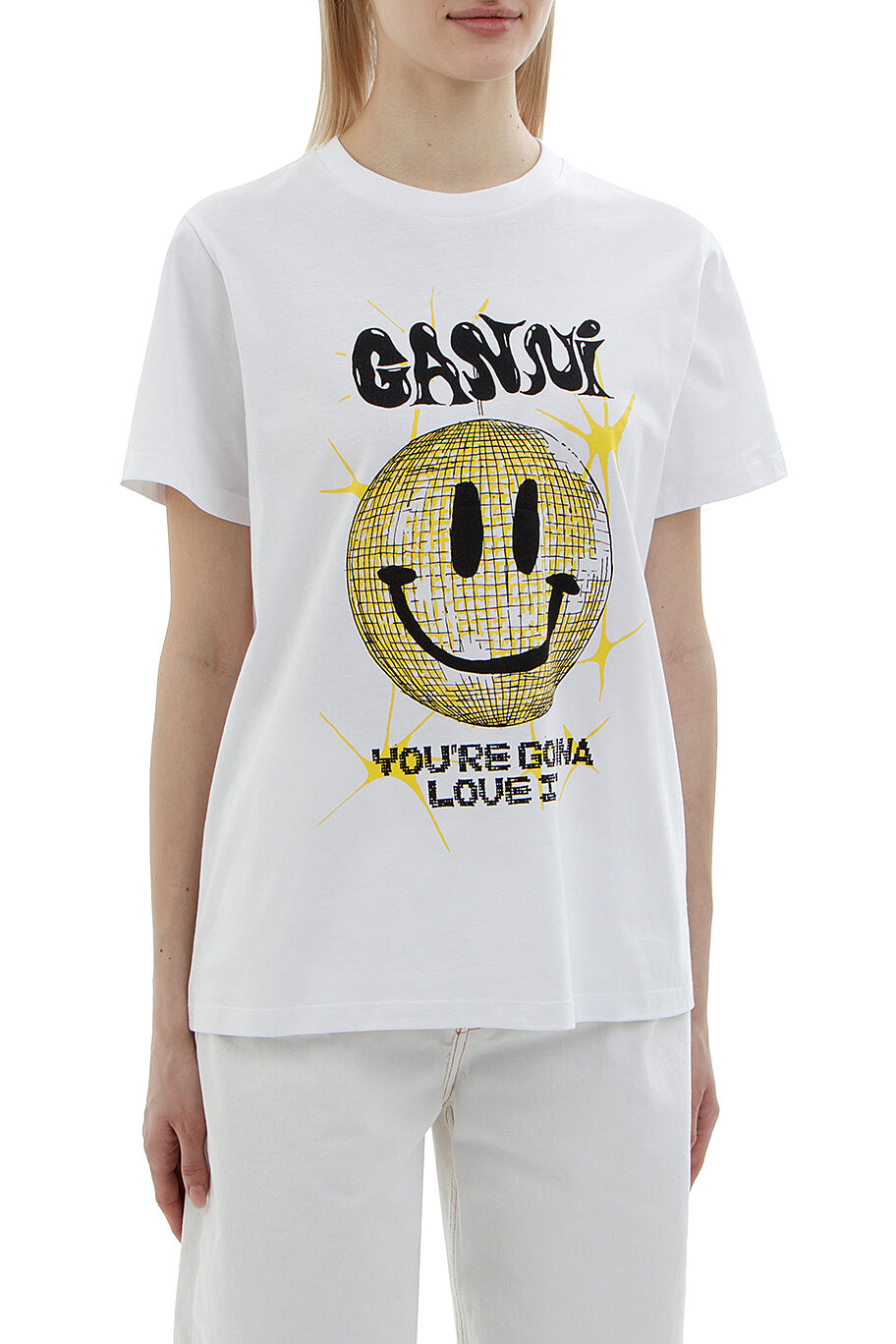 Футболка Ganni - фото 3