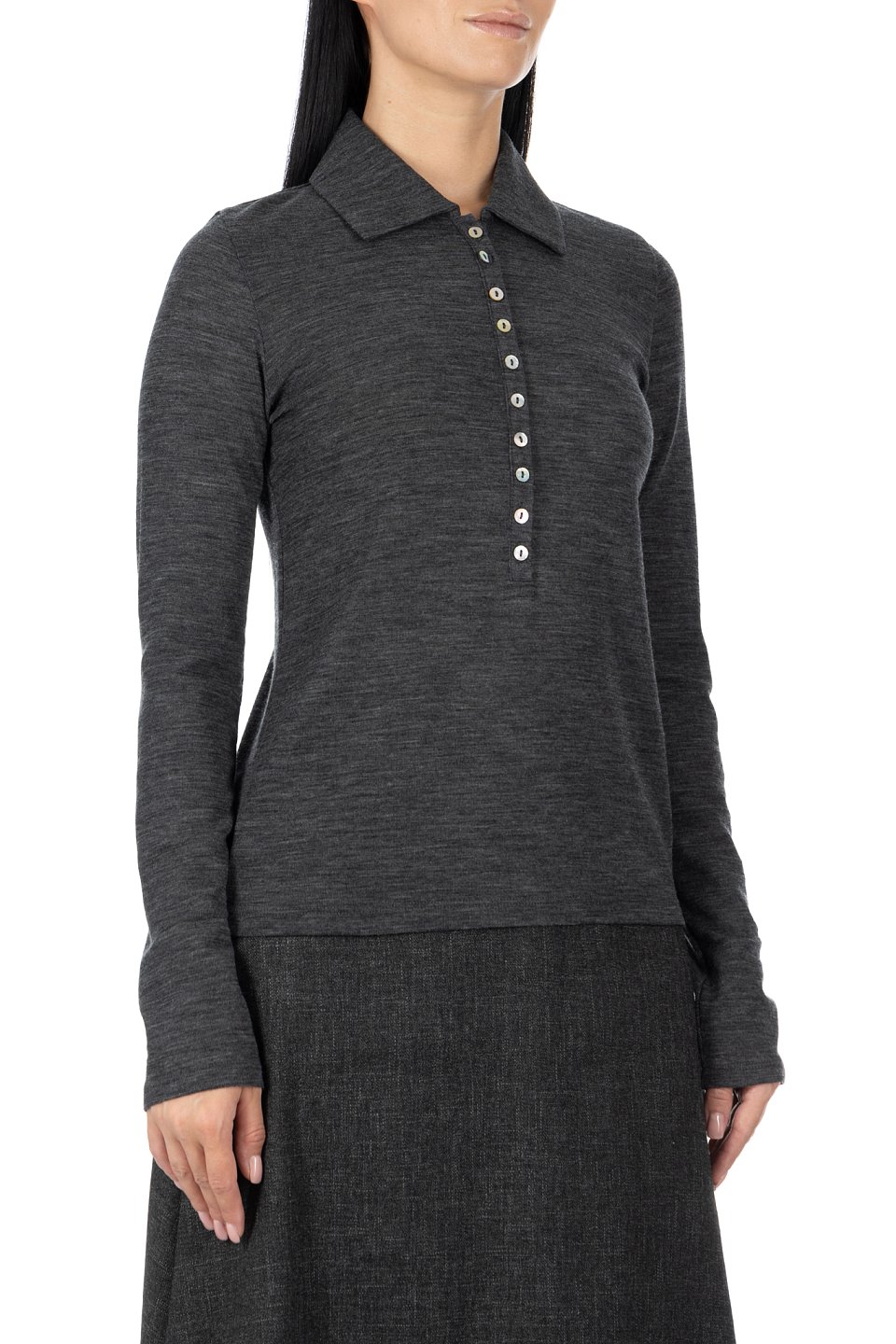 Шерстяное поло Vince - фото 3