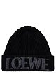 Шапка Loewe: чёрный цвет