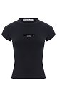 Футболка Alexander Wang: чёрный цвет