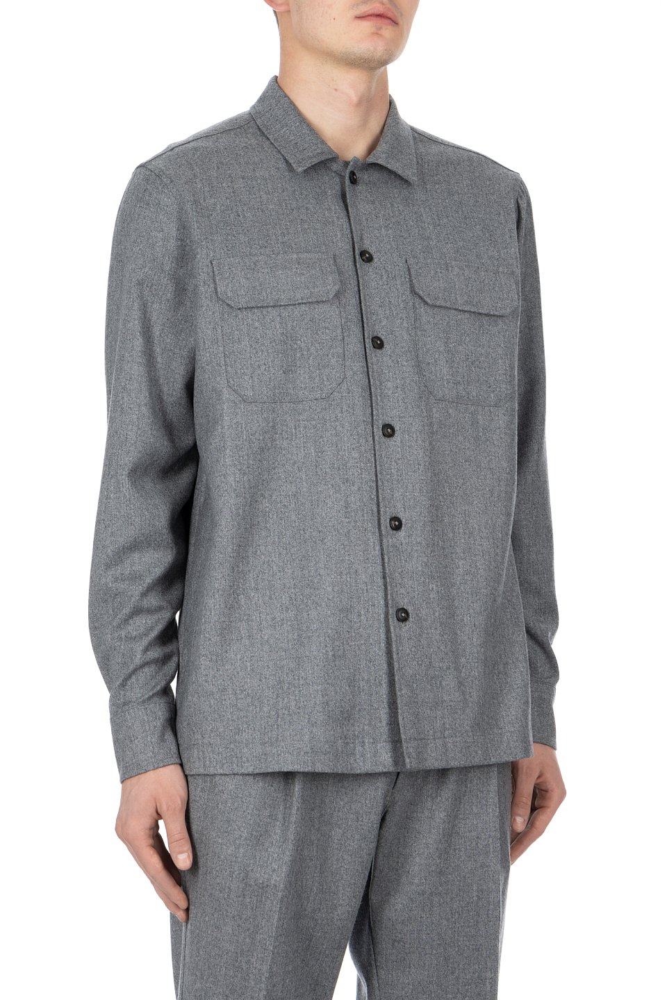 Шерстяная рубашка Capobianco - фото 3