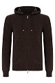 Худи Gran Sasso: темно-коричневый цвет
