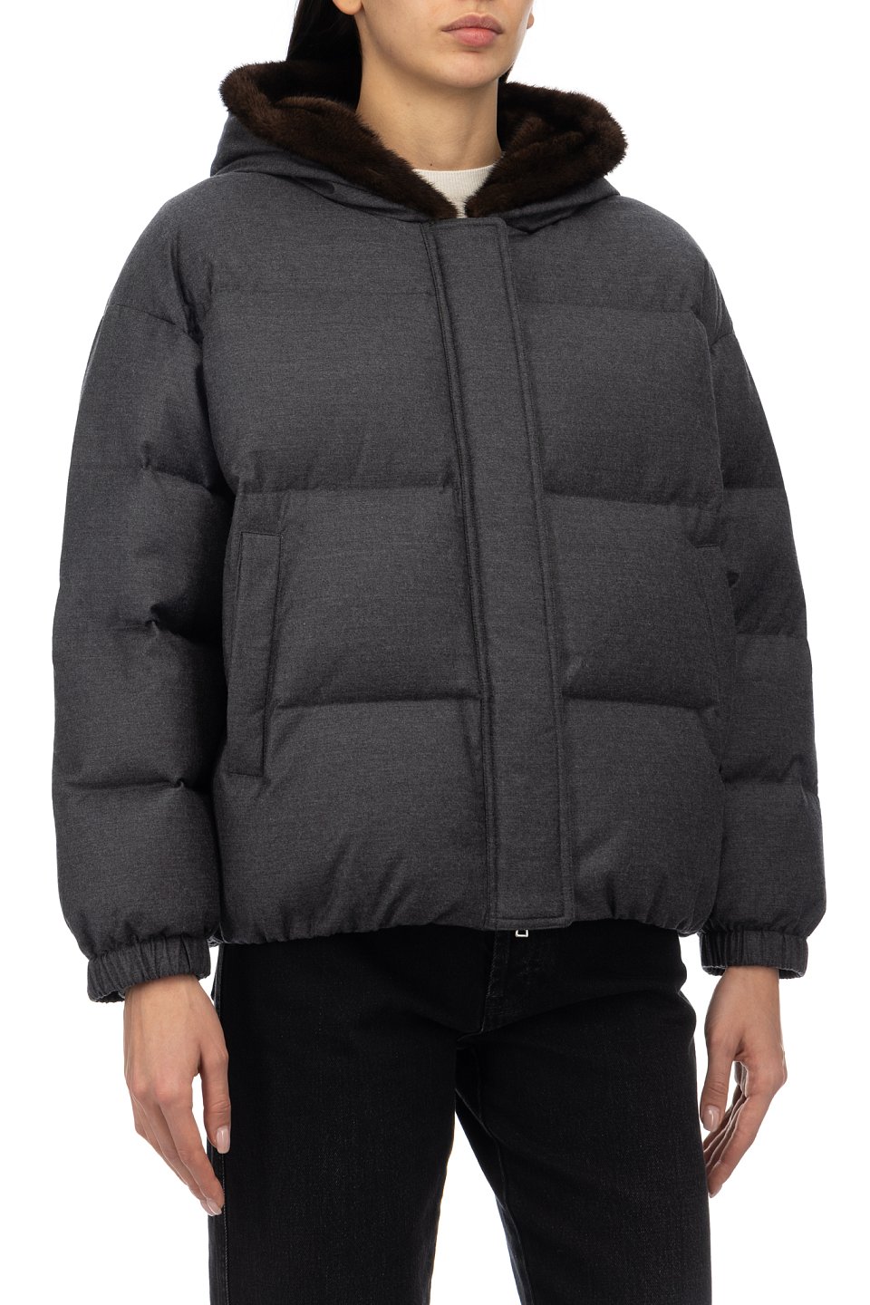 Пуховик Yves Salomon - фото 3