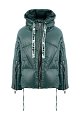 Пуховик Khrisjoy: зелёный цвет
