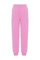 Брюки Msgm: розовый цвет