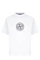 Футболка Stone Island: белый цвет