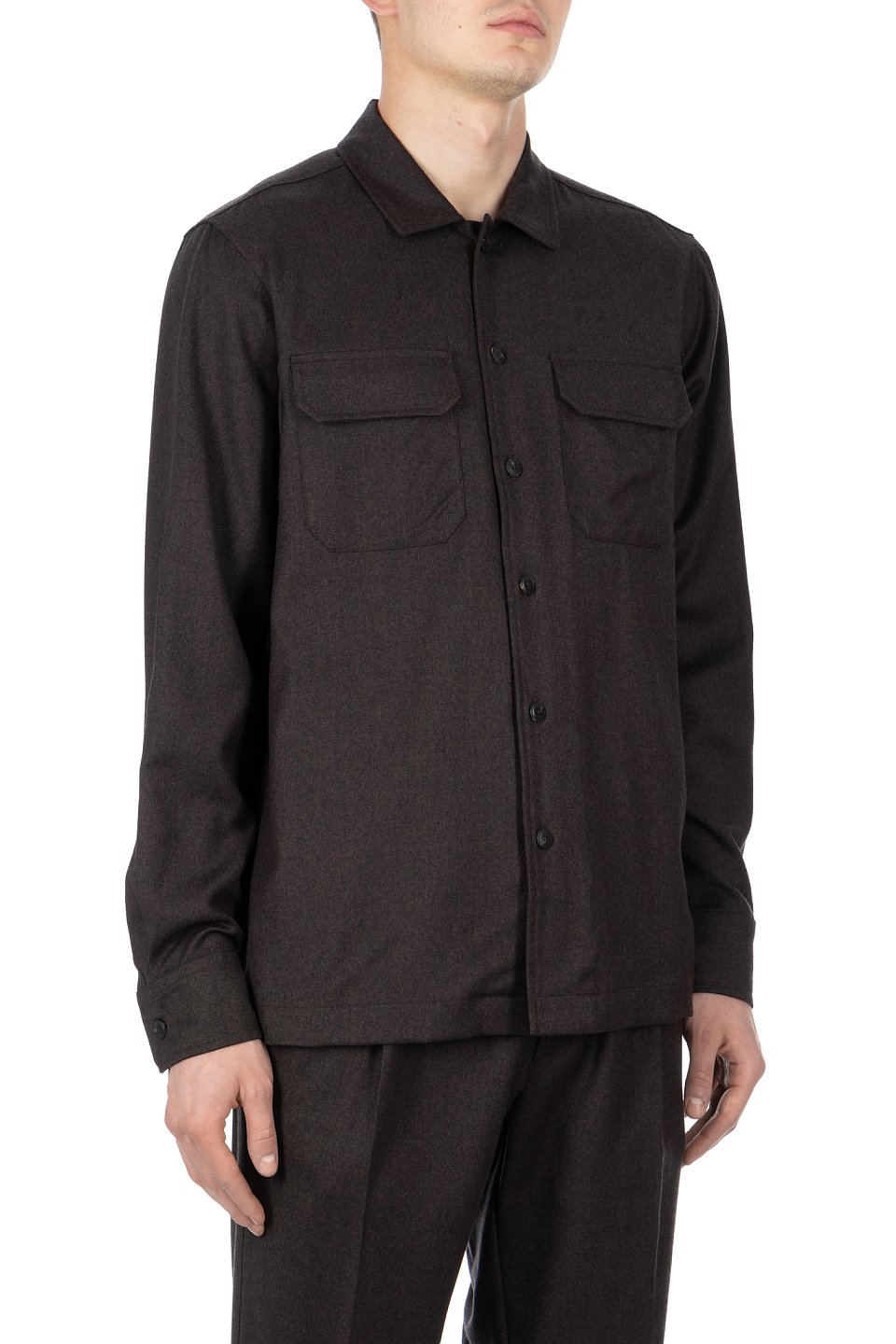 Шерстяная рубашка Capobianco - фото 3