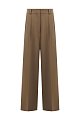 Брюки Parosh: тёмно-бежевый цвет