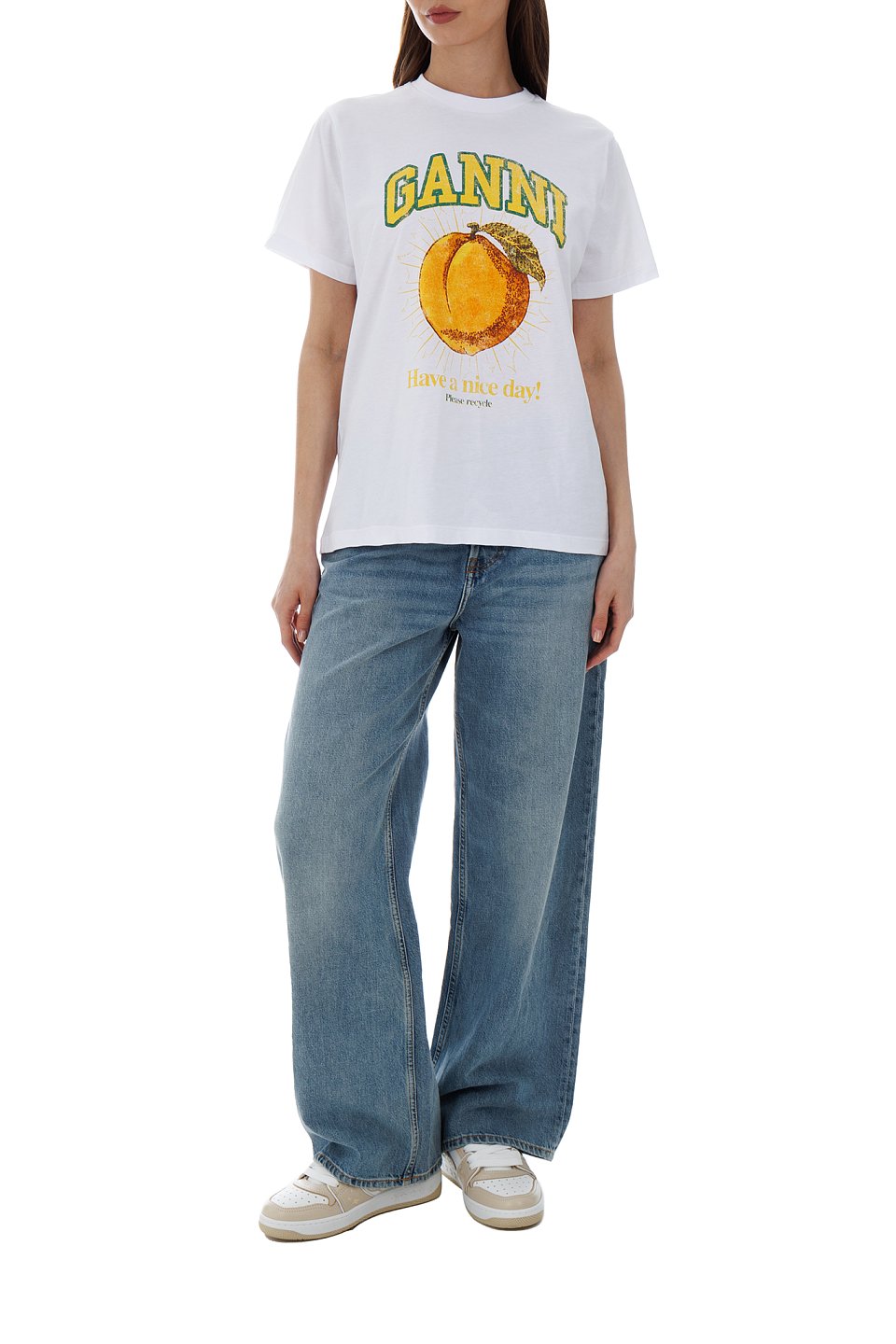 Футболка Ganni - фото 2