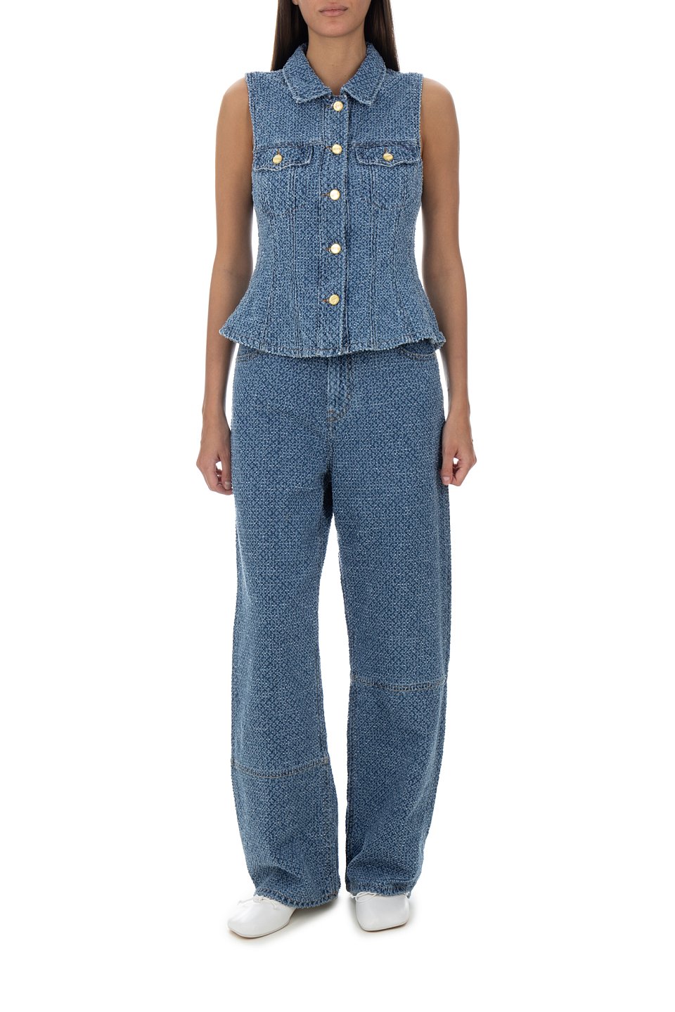 Джинсы Ganni - фото 2