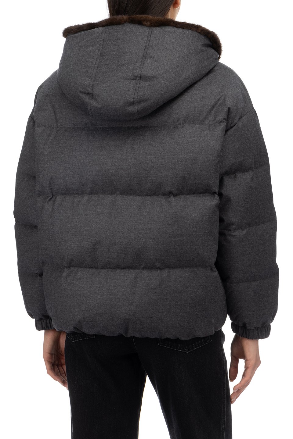 Пуховик Yves Salomon - фото 4