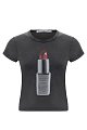 Футболка Alexander Wang: чёрный цвет