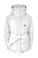 Пуховик Cukovy: белый цвет