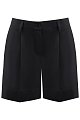 Шорты Parosh: чёрный цвет