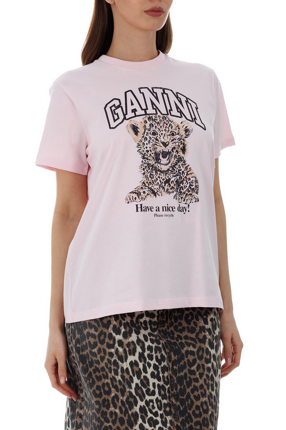 Футболка Ganni - фото 3