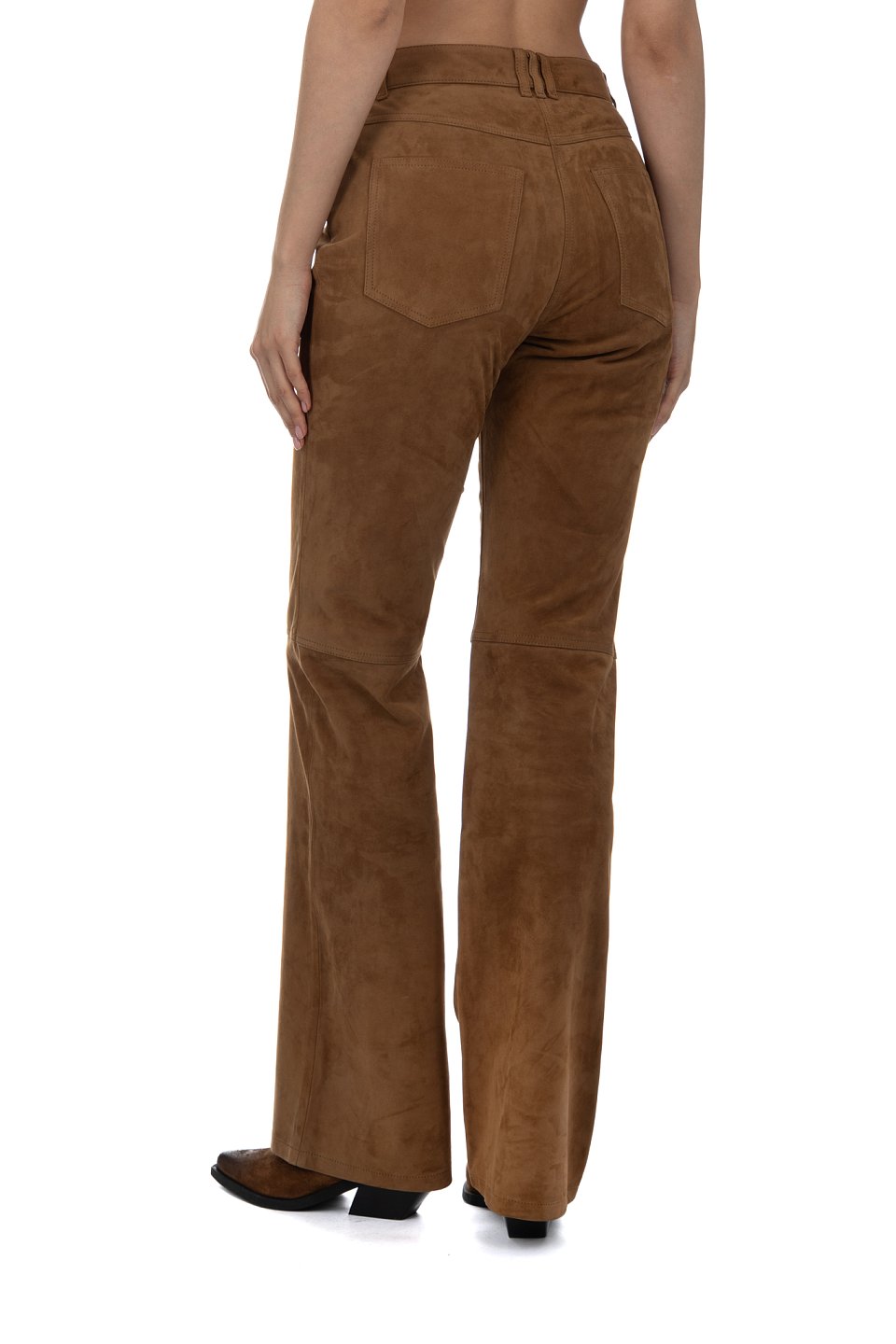 Замшевые брюки Halfboy - фото 4