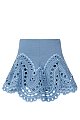 Юбка Charo Ruiz Ibiza: голубой цвет