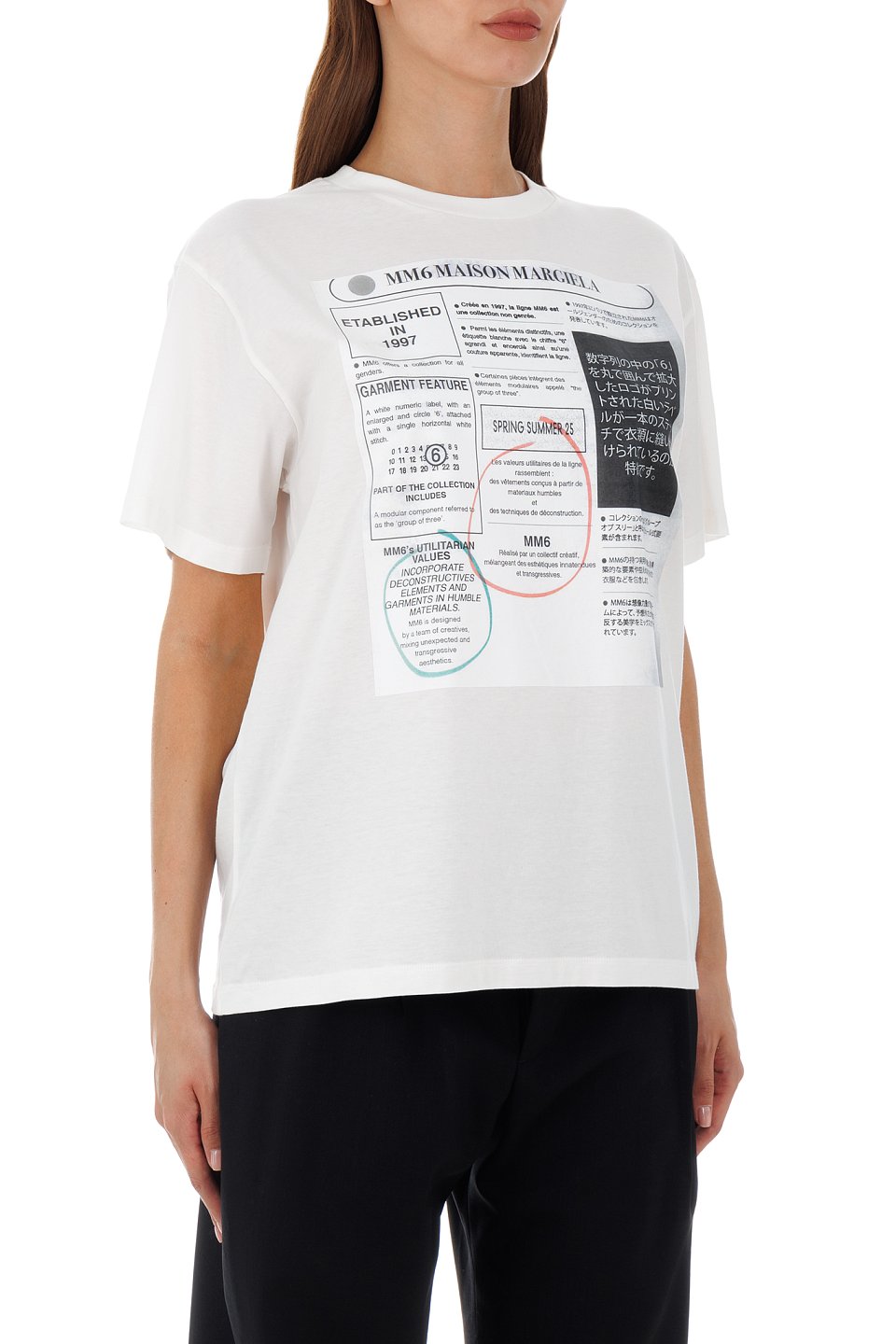 Футболка MM6 - фото 3