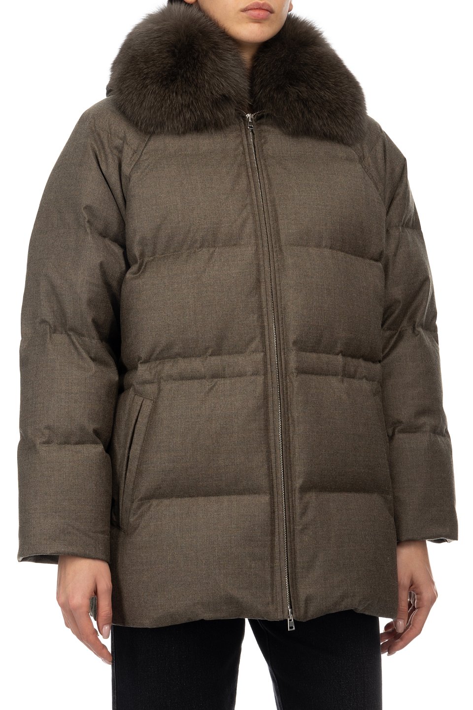 Пуховик Yves Salomon - фото 3