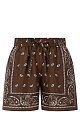 Шорты Parosh: коричневый цвет