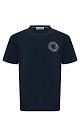 Футболка Stone Island: синий цвет