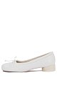 Балетки MM6: белый цвет