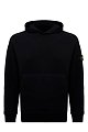 Худи Stone Island: чёрный цвет