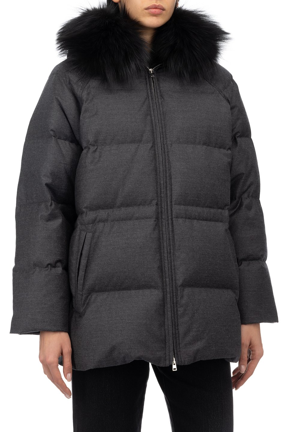 Пуховик Yves Salomon - фото 3