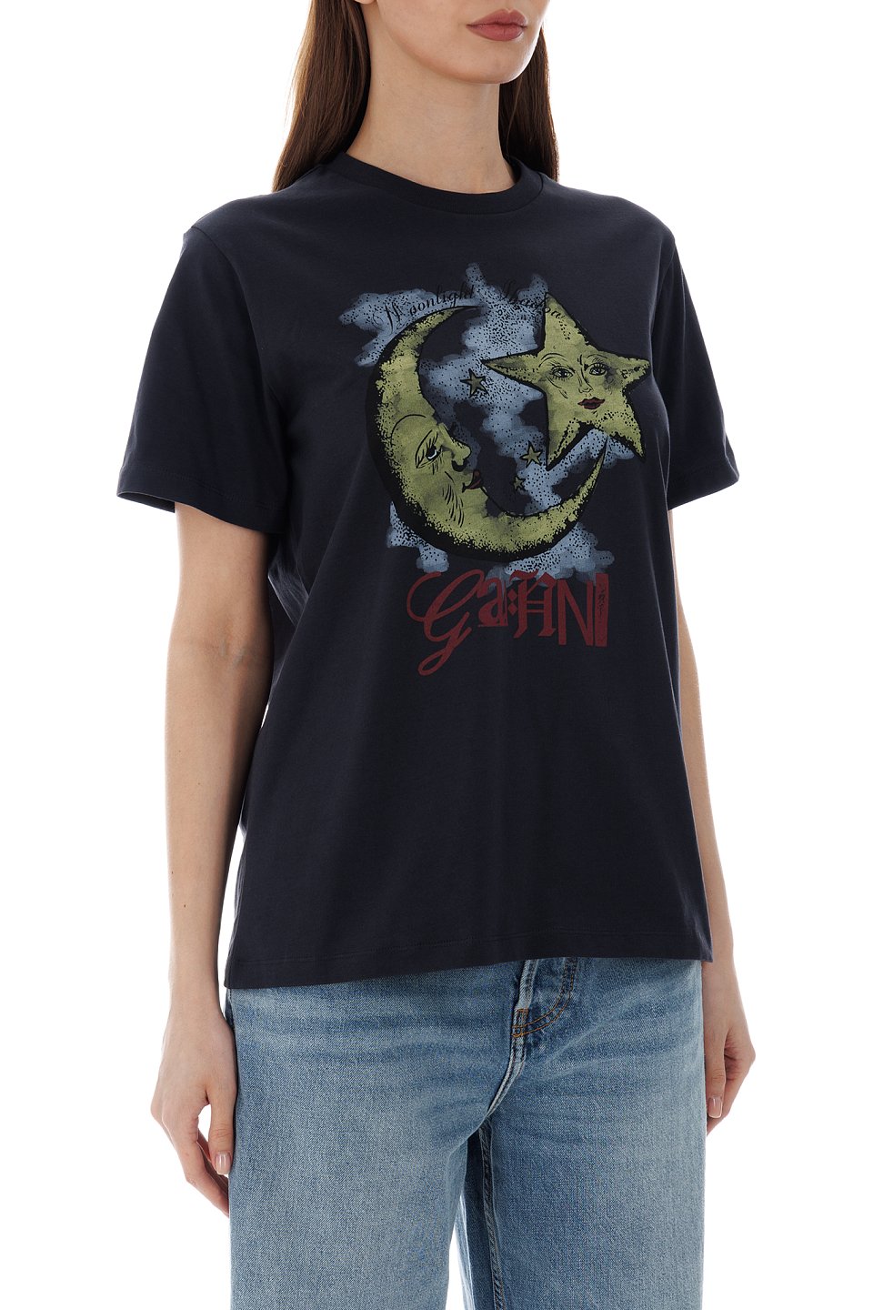 Футболка Ganni - фото 3