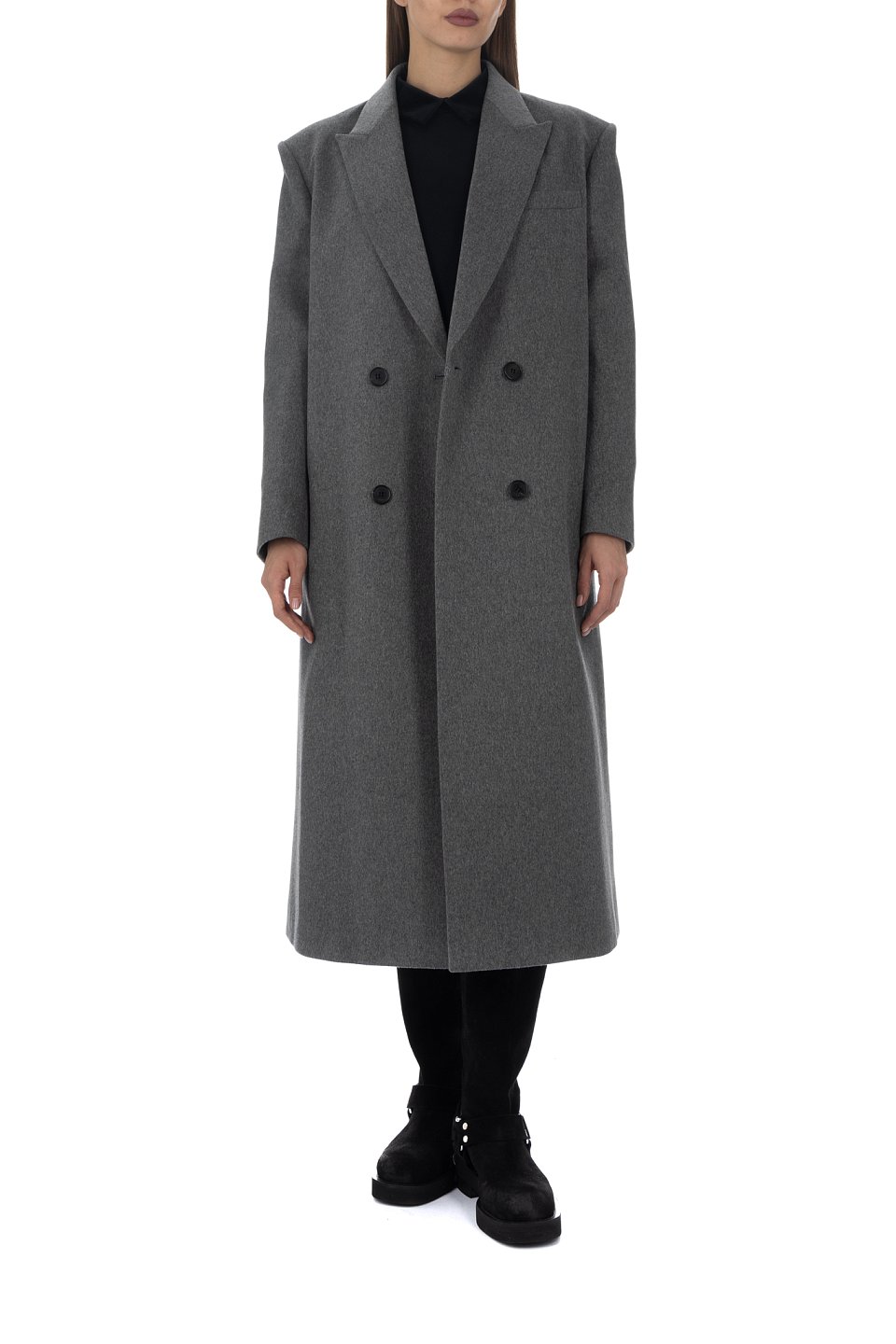 Пальто из шерсти и кашемира Juun.j - фото 2