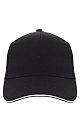 Бейсболка Montecore: чёрный цвет