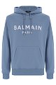 Худи Balmain: голубой цвет