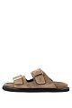 Шлепанцы The Core: бежевый цвет