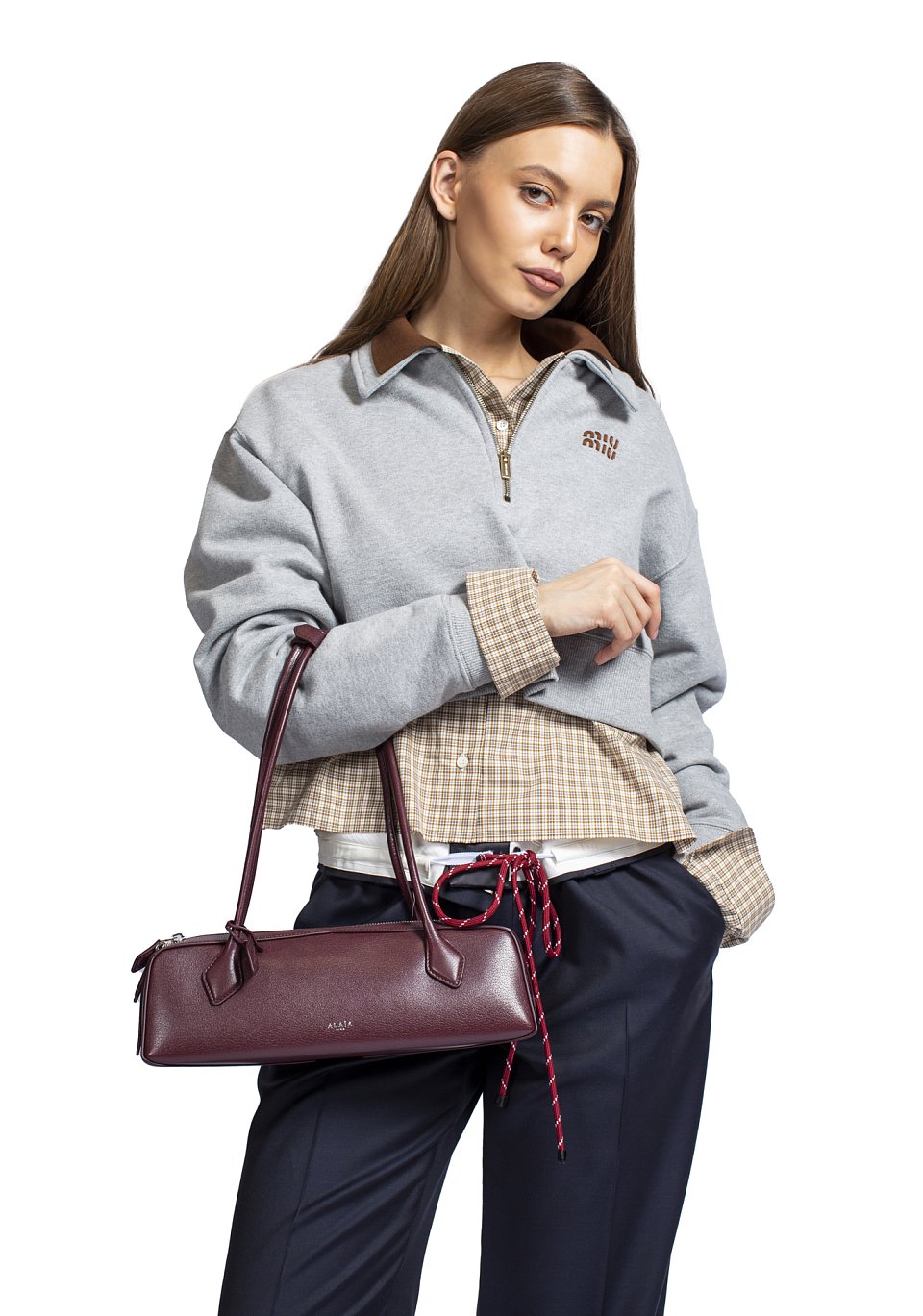 Сумка teckel medium Alaia - фото 2