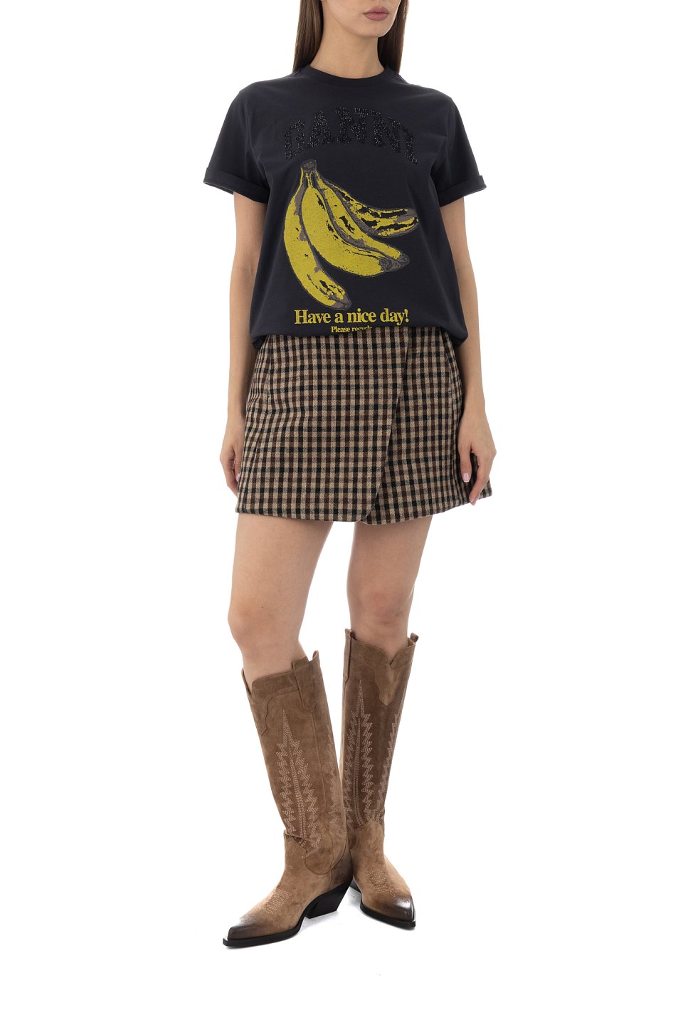 Футболка Ganni - фото 2