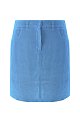 Юбка 120% Lino: голубой цвет
