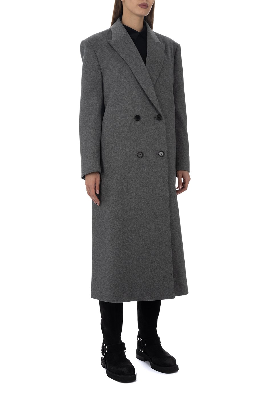 Пальто из шерсти и кашемира Juun.j - фото 3