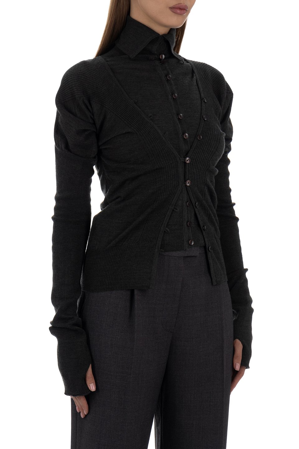 Кардиган Low Classic - фото 3