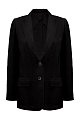Пиджак 120% Lino: чёрный цвет