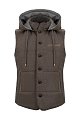 Жилет Gran Sasso: коричневый цвет