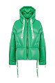 Пуховик Khrisjoy: зелёный цвет